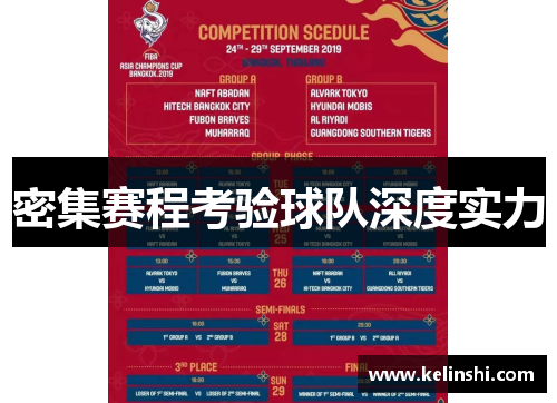 密集赛程考验球队深度实力